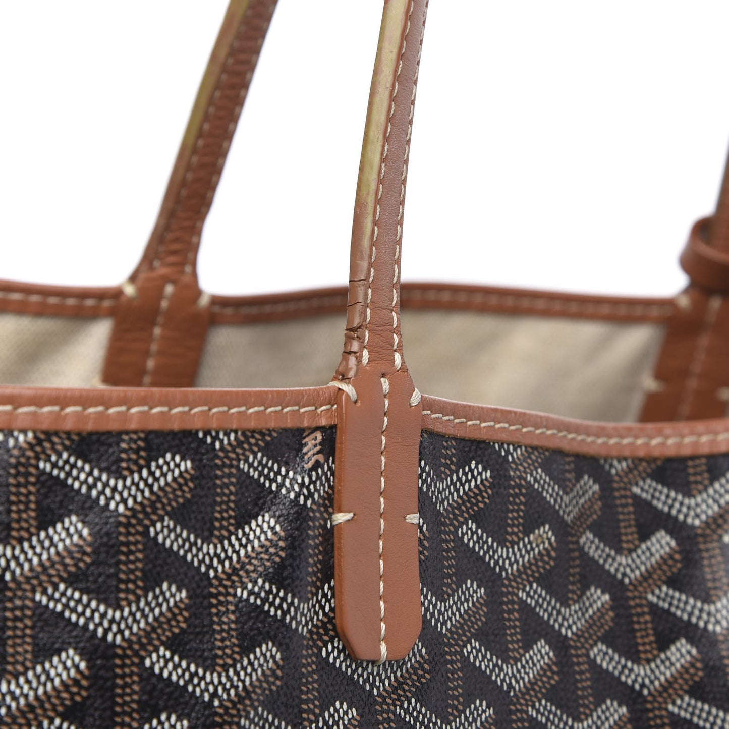 Goyardine Saint Louis PM Black Gold