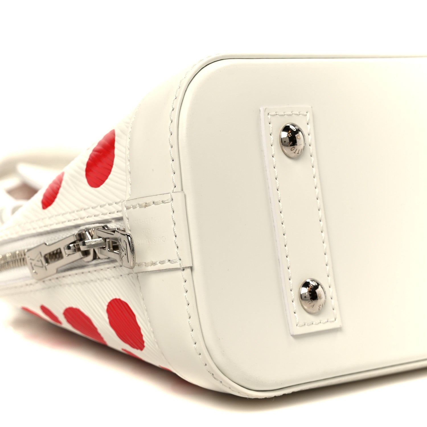 Louis Vuitton LV X YK Epi Alma BB White 11 of 12