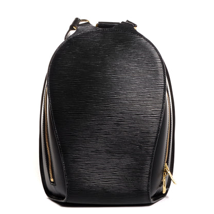 Louis Vuitton Epi Mabillon Backpack Black 1 of 6