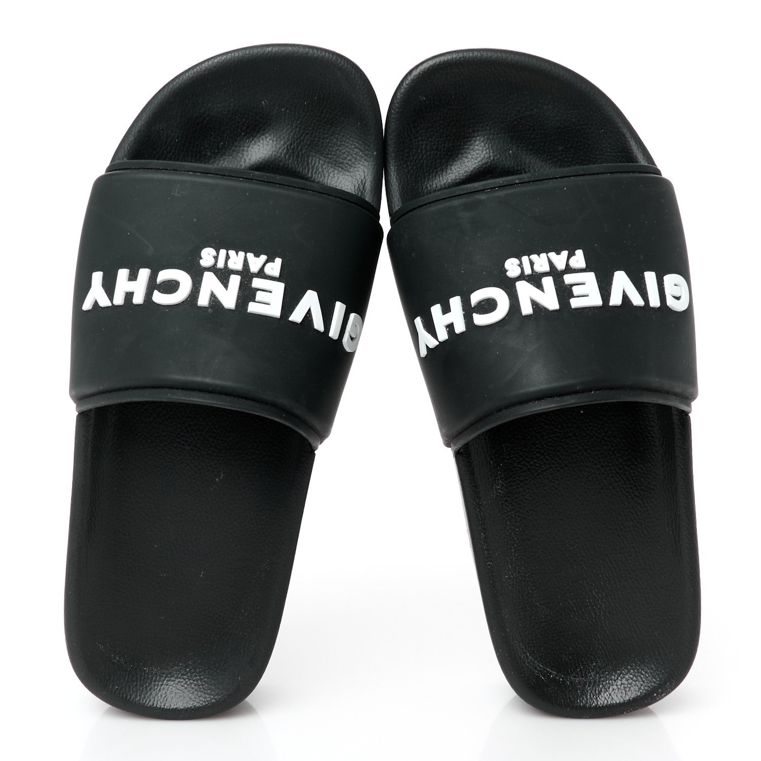 Givenchy Rubber Logo Platform Slides 38 Black 2 of 8
