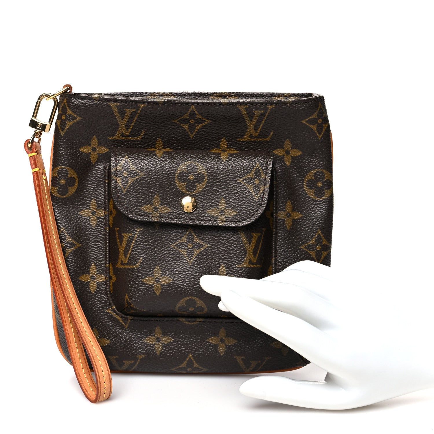 Louis Vuitton Monogram Partition Wristlet 2 of 6