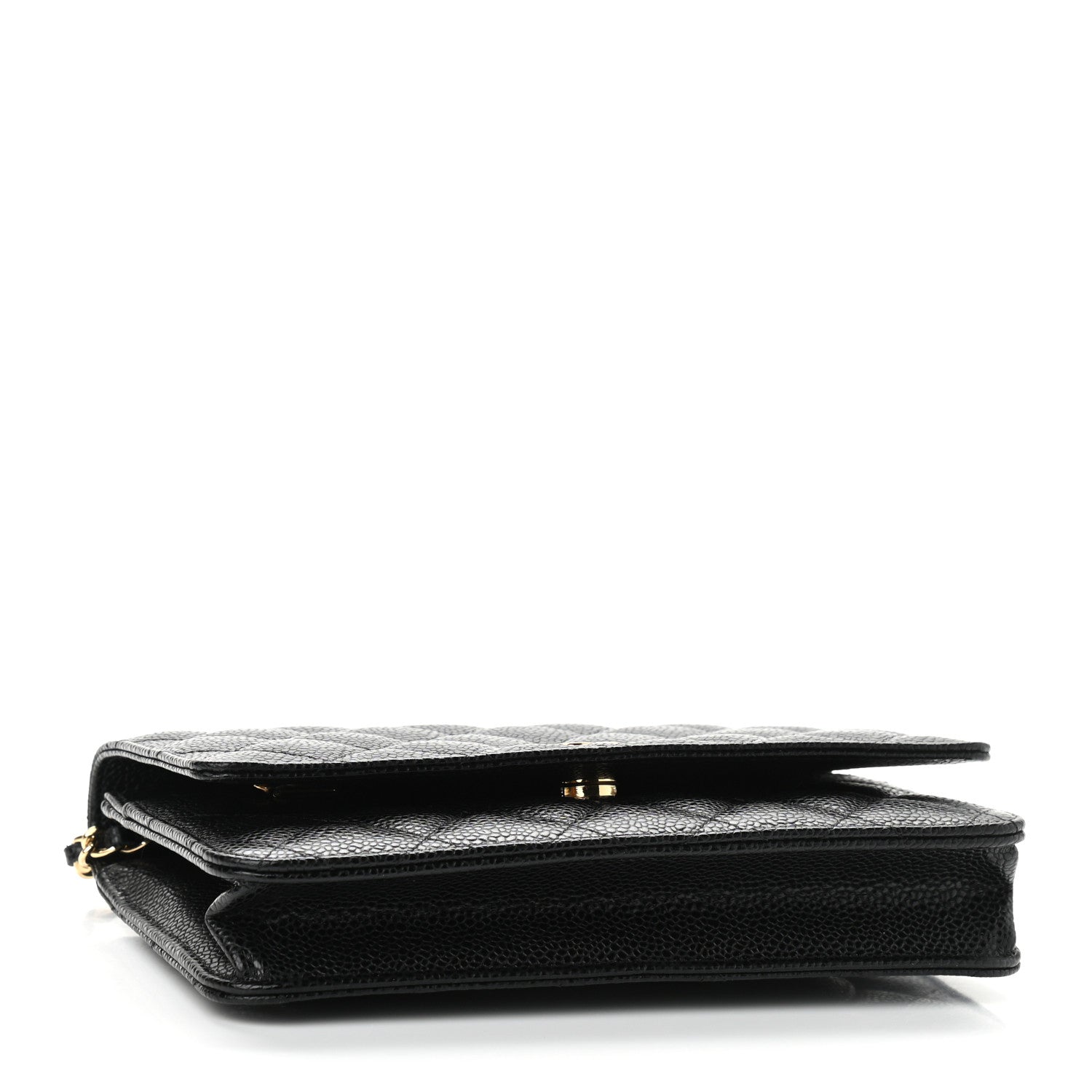 Chanel Caviar Quilted Wallet On Chain WOC Black 4 of 12