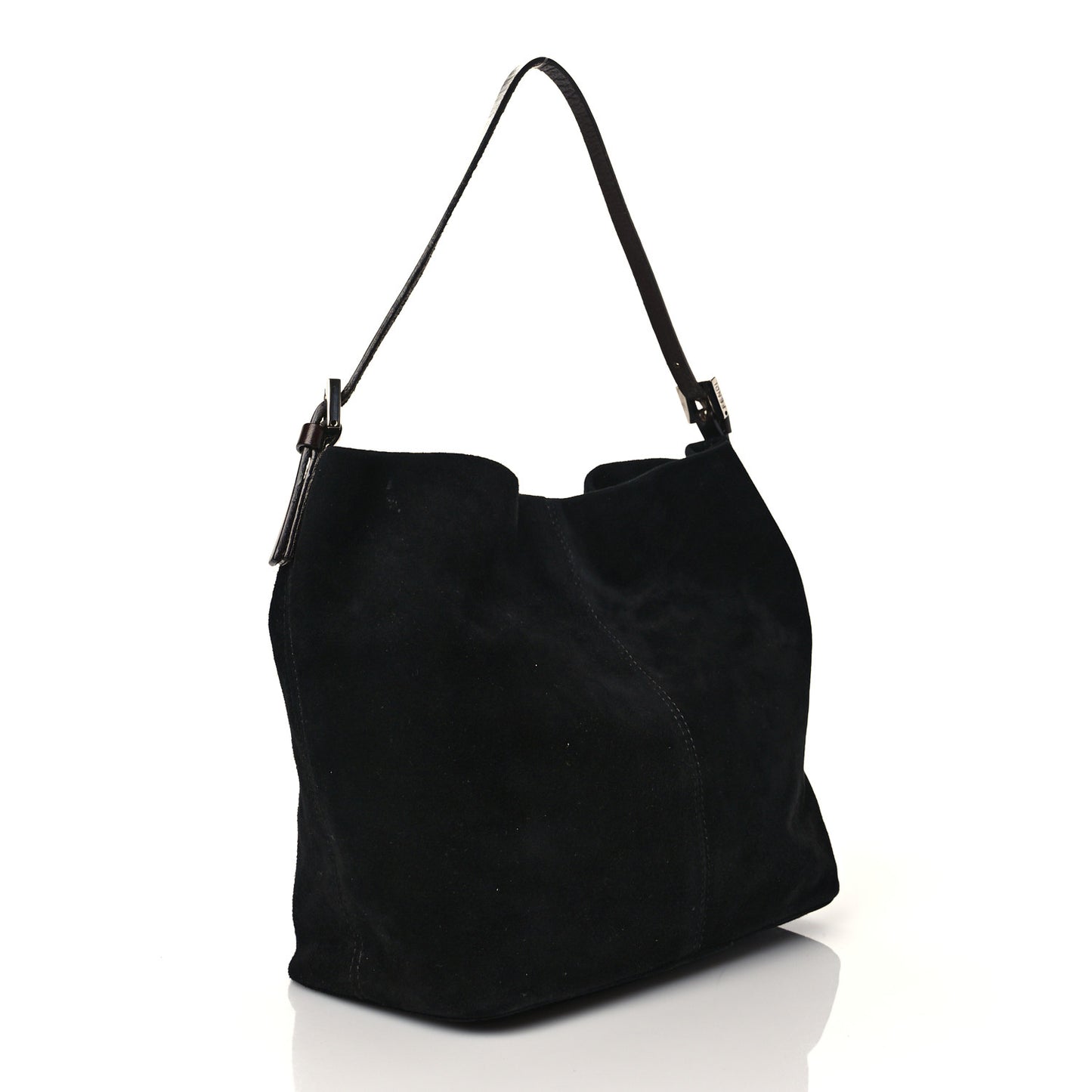 Suede Hobo Black