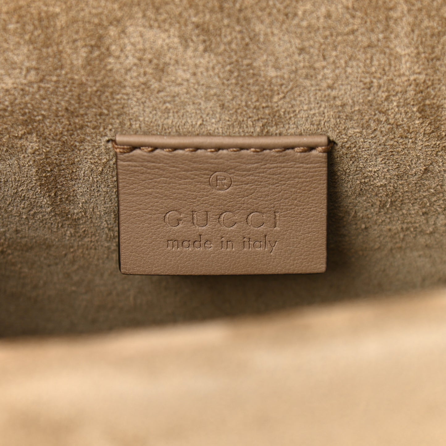 GG Supreme Monogram Mini Dionysus Shoulder Bag Taupe