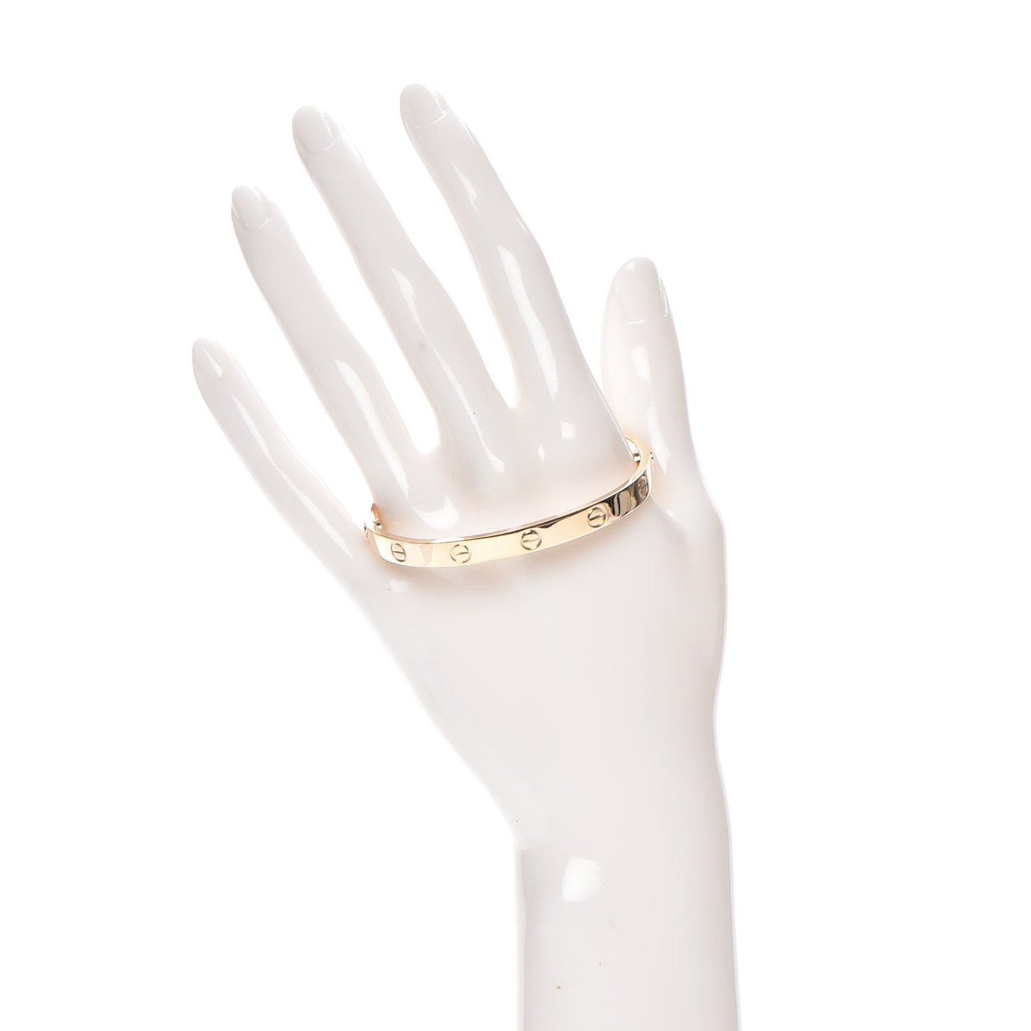 18K Yellow Gold LOVE Bracelet 17