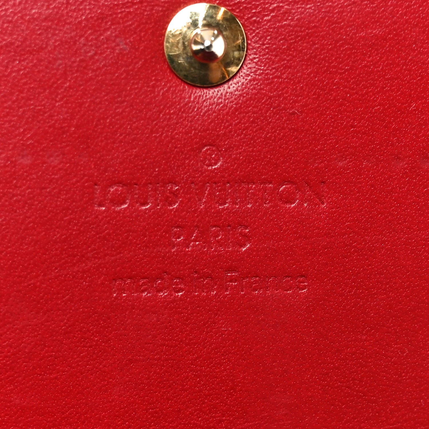 Louis Vuitton Vernis Sarah Wallet Pomme D'Amour 6 of 6