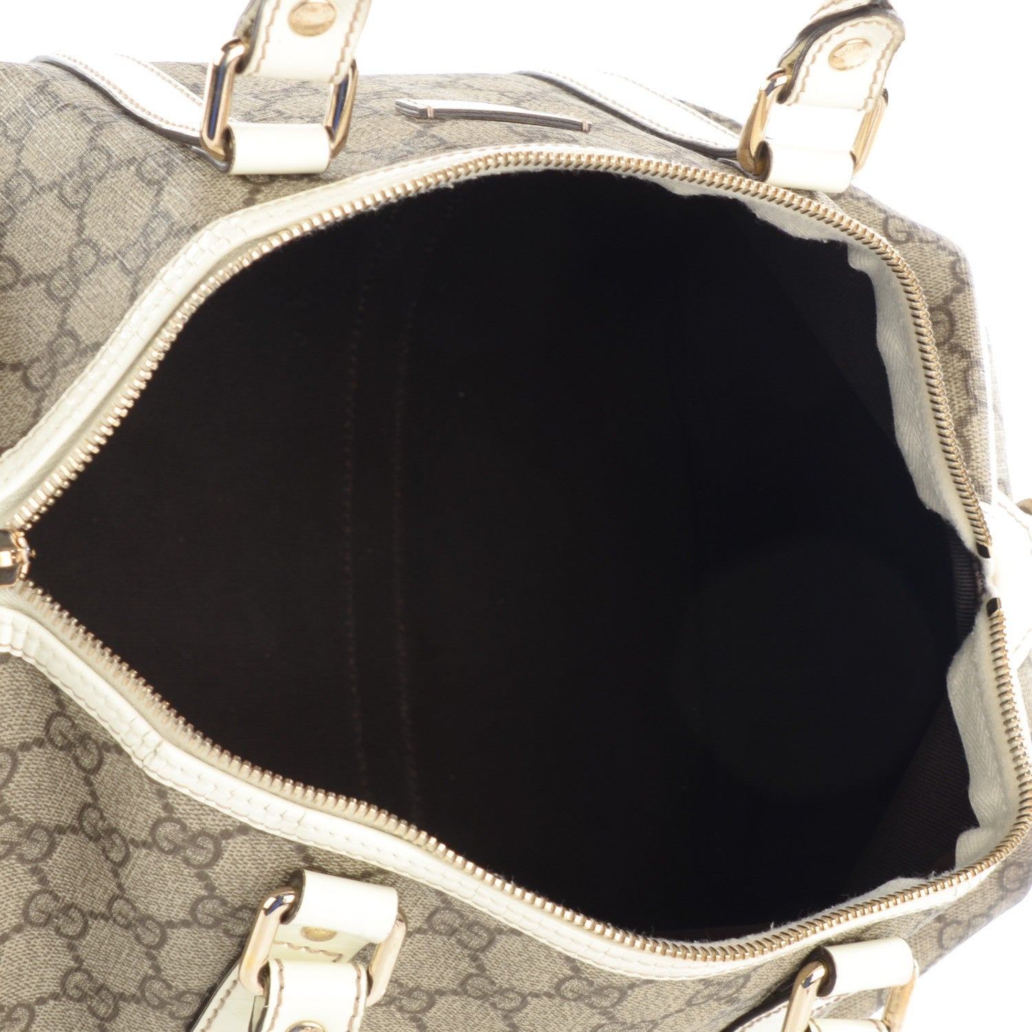 Gucci GG Plus Monogram Medium Joy Boston Off White 6 of 10