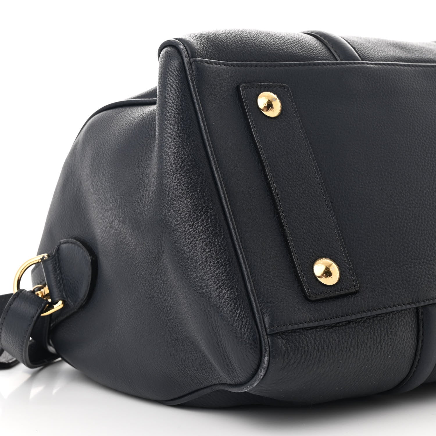 Louis Vuitton Calfskin Sofia Coppola SC Bag MM Blue 8 of 9