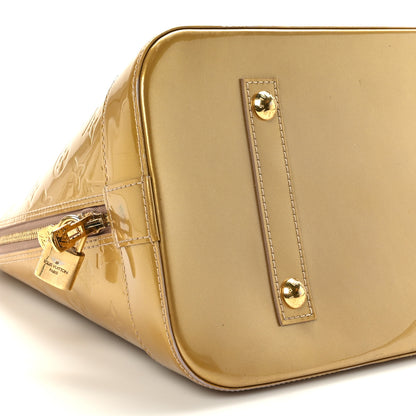 Louis Vuitton Vernis Alma GM Beige Poudre 7 of 9