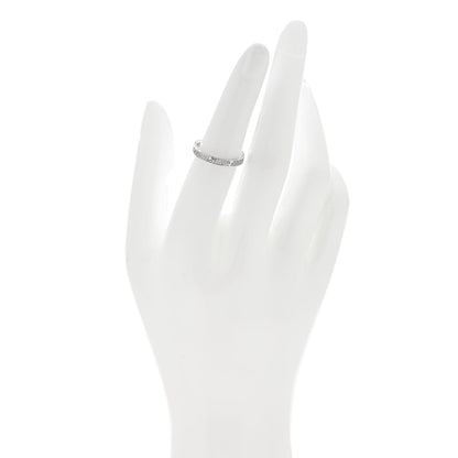 Cartier 18K White Gold Diamond 2.6mm LOVE Paved Band Ring 52 6 2 of 6