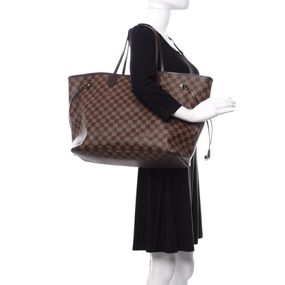 Louis Vuitton Damier Ebene Neo Neverfull GM 2 of 14