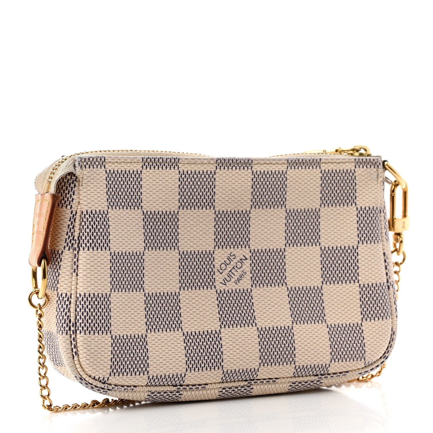 Louis Vuitton Damier Azur Mini Pochette Accessories 3 of 8