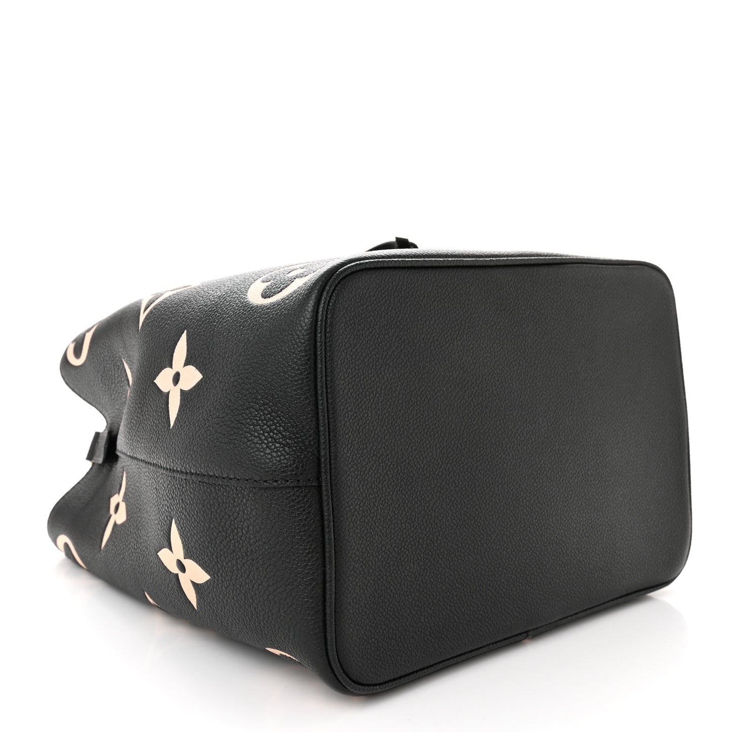 LOUIS VUITTON Empreinte Monogram Giant Neonoe MM Black Beige