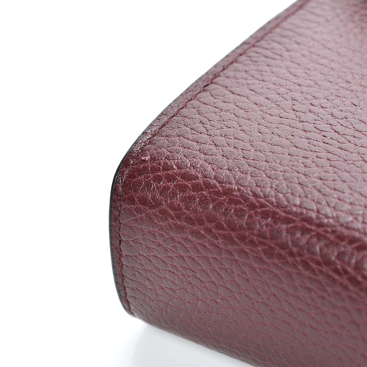 Gucci Dollar Calfskin Crystal Mini Dionysus Chain Wallet Vintage Bordeaux 10 of 11
