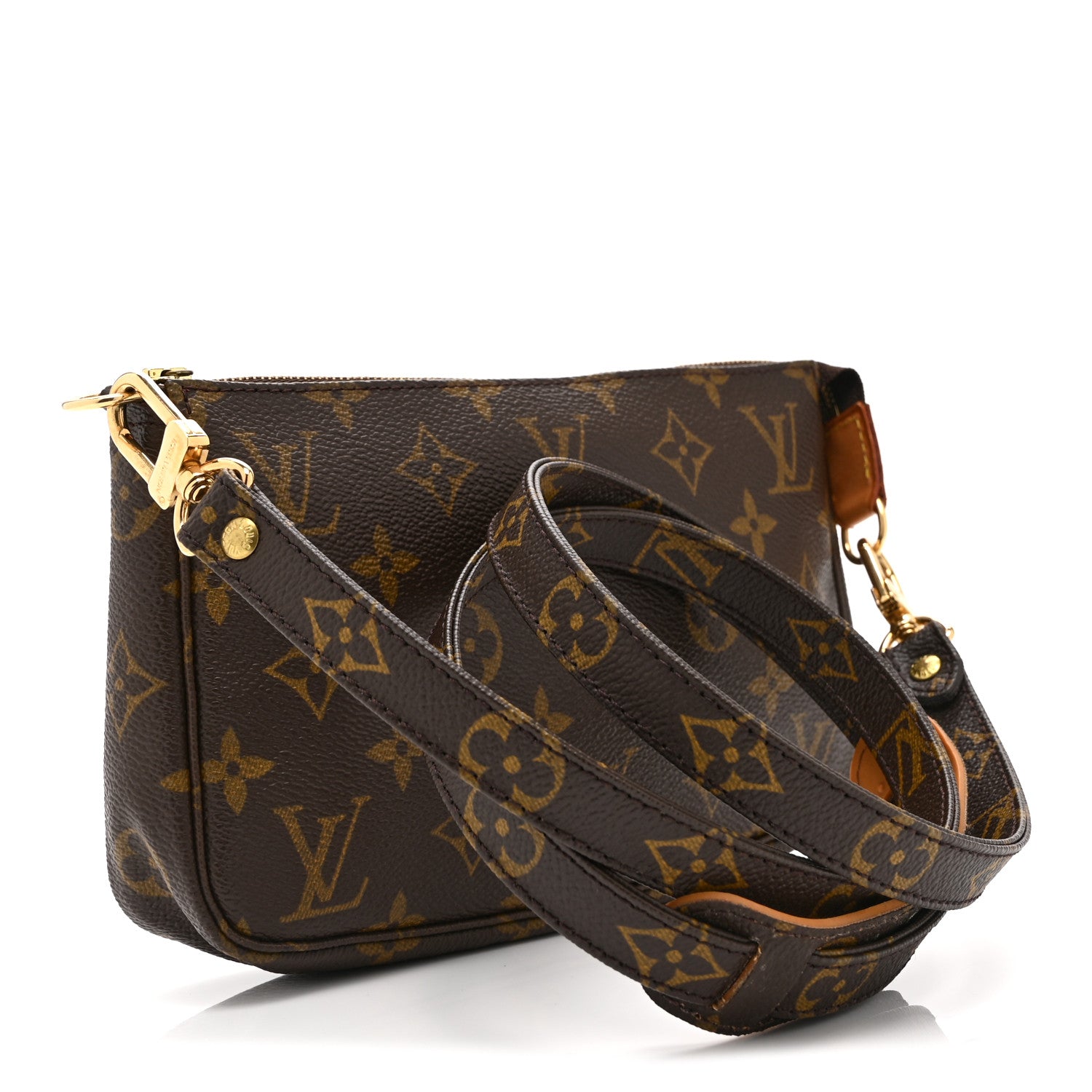 Louis Vuitton Monogram Accessories Pochette Long Strap 3 of 10
