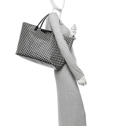 Givenchy Coated Canvas Large Antigona Tote Black White 2 of 12