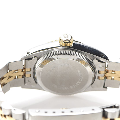 Rolex Stainless Steel 18K Yellow Gold 26mm Oyster Perpetual Watch Champagne 69173 7 of 8