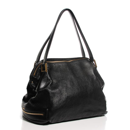 Chloe Calfskin Cary Zipped Shoulder Bag Black 3 of 10