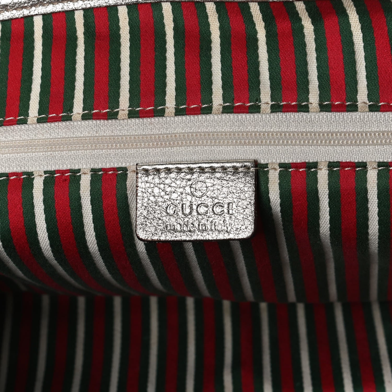 Gucci Monogram Medium New Britt Tote Gold 5 of 10