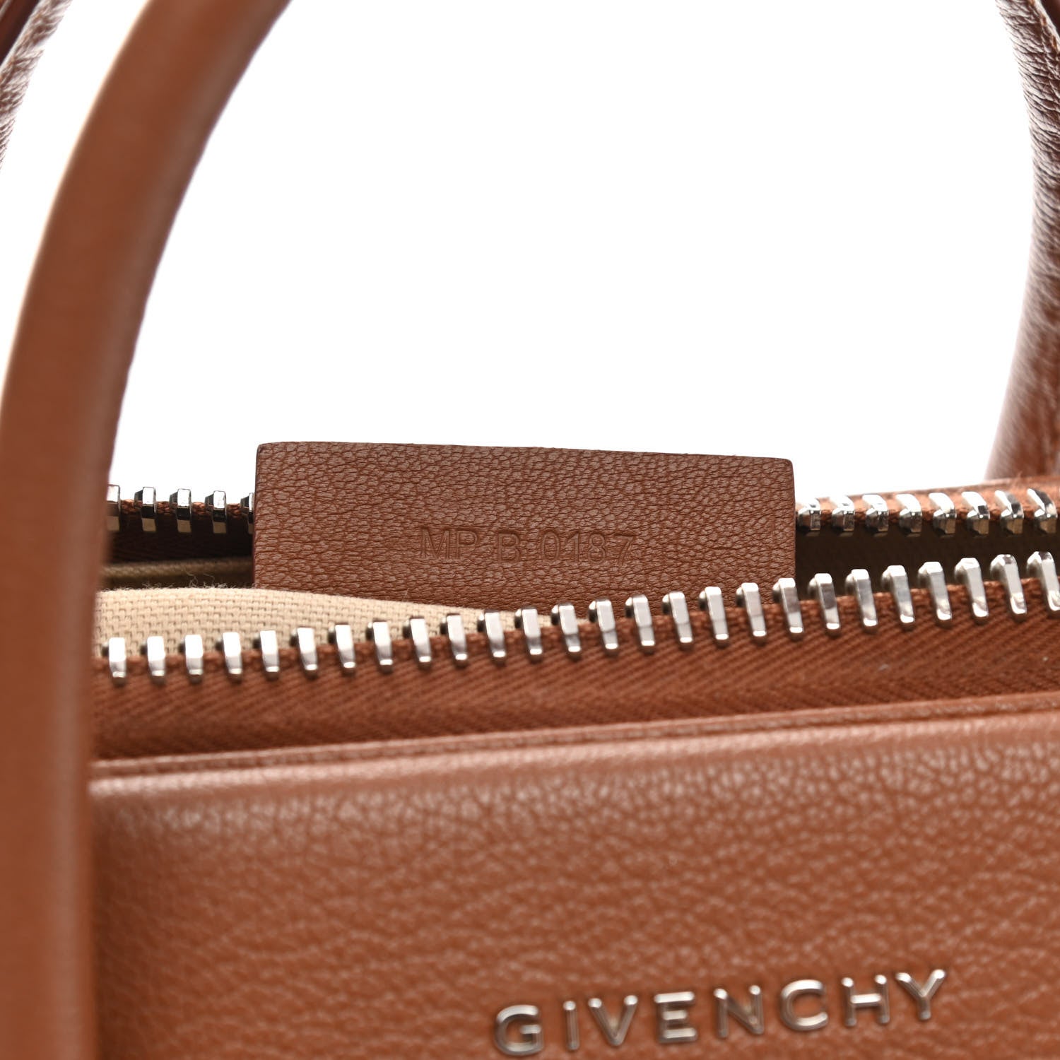Givenchy Sugar Goatskin Medium Antigona Cognac 8 of 9