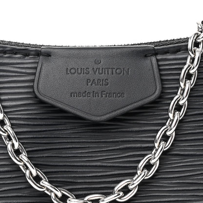 Louis Vuitton Epi Easy Pouch On Strap Black 8 of 10