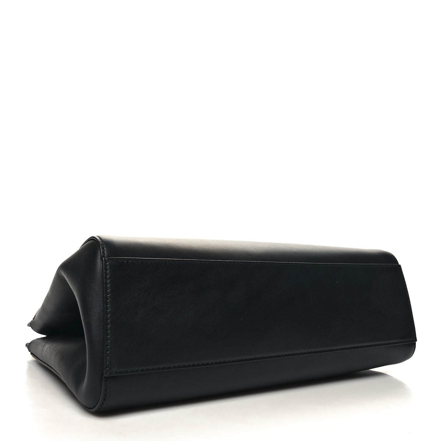 Nappa Bamboo Medium Nymphaea Top Handle Black