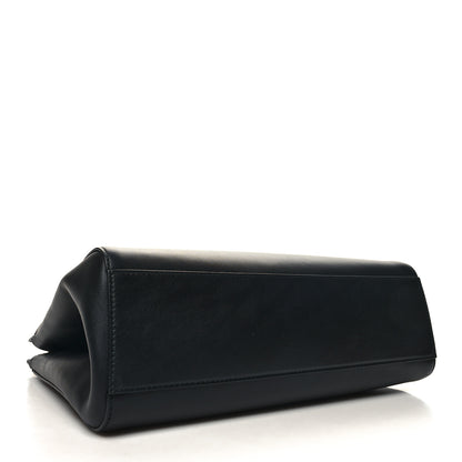 Gucci Nappa Bamboo Medium Nymphaea Top Handle Black 4 of 10