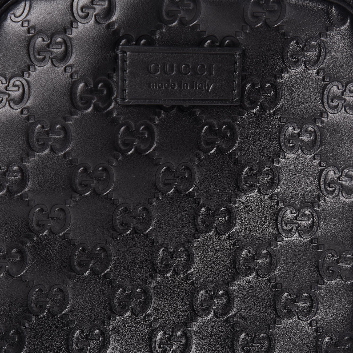 Gucci Guccissima Belt Bag Black 9 of 13