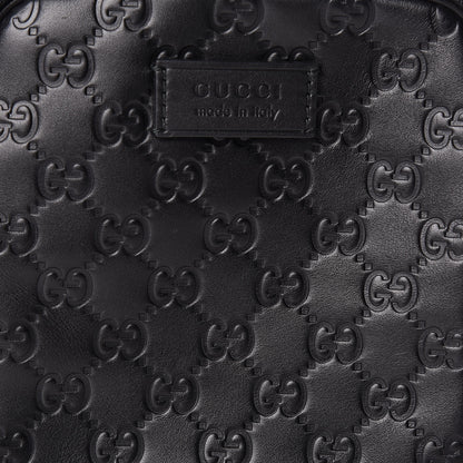 Gucci Guccissima Belt Bag Black 9 of 13
