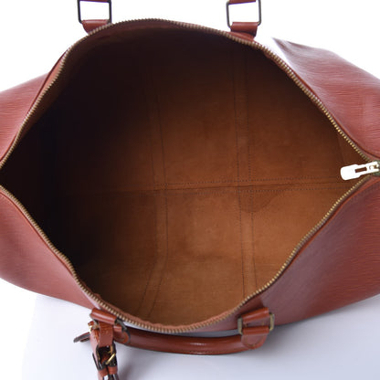 Louis Vuitton Epi Keepall 50 Kenyan Fawn 5 of 16