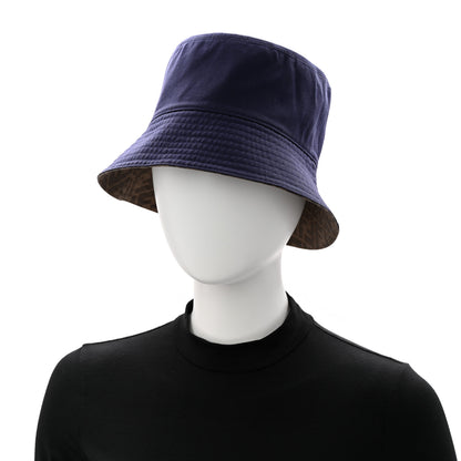 Fendi Technical Fabric FF Reversible Bucket Hat S Tobacco 2 of 14