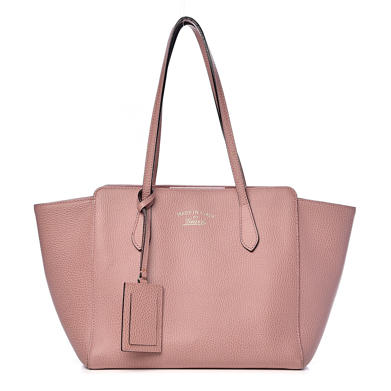 Gucci Dollar Calfskin Small Swing Tote Soft Pink 1 of 13
