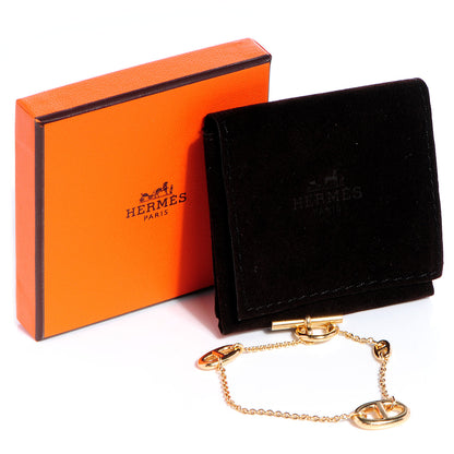 Hermes Yellow Gold Farandole Bracelet PM Size Small 7 of 7