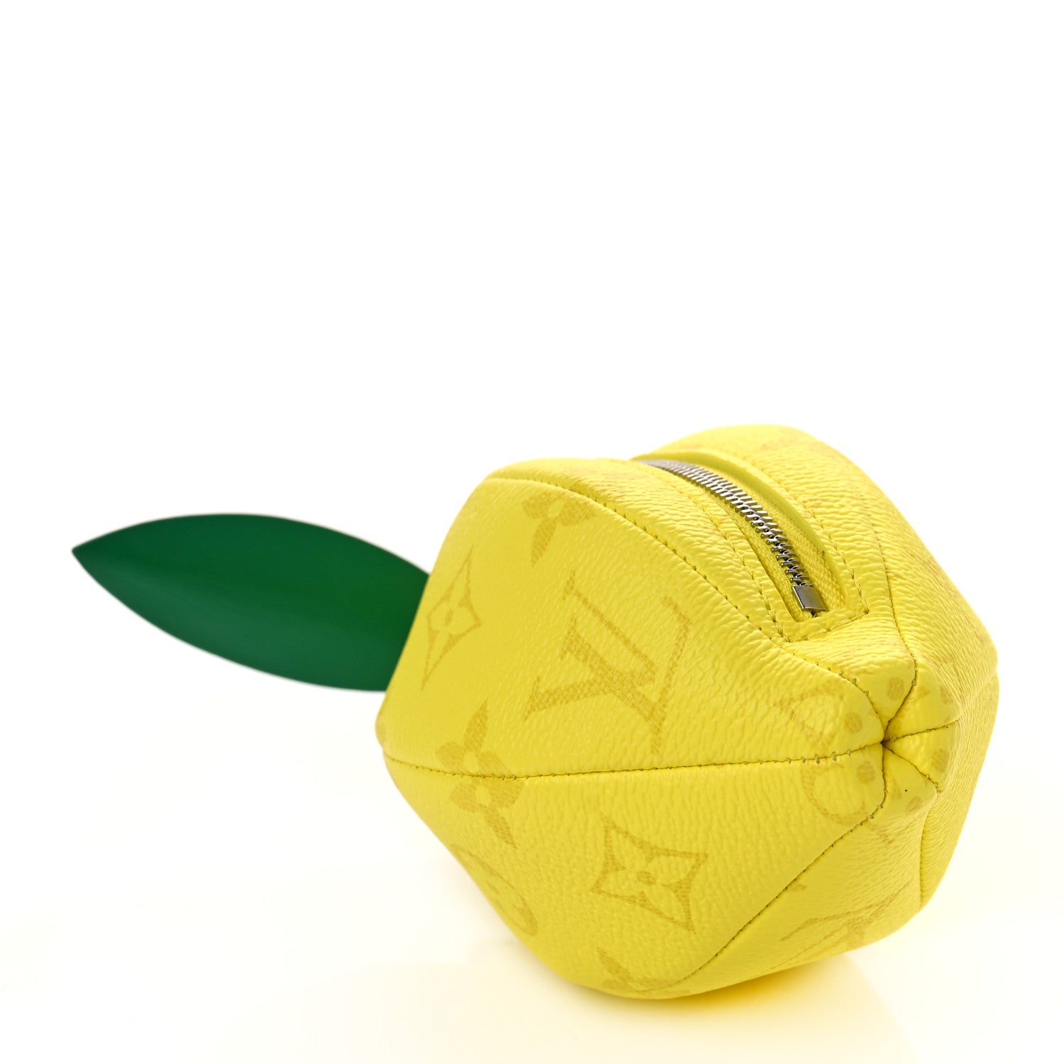 Louis Vuitton Monogram Lemon Pouch Yellow 4 of 9