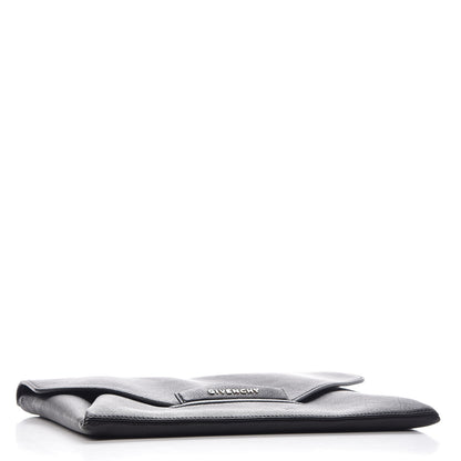 Givenchy Sugar Goatskin Medium Antigona Envelope Clutch Black 4 of 7