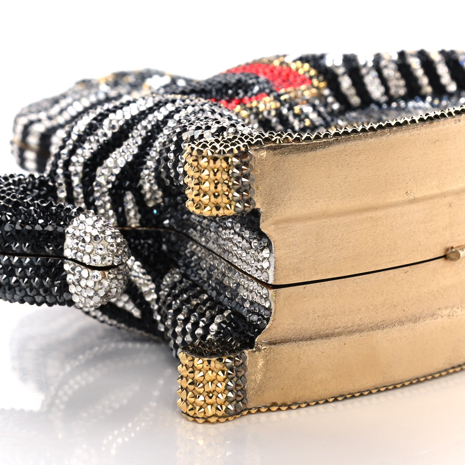 Judith Leiber Crystal Rocking Horse Toby Minaudiere Clutch Multicolor 8 of 13