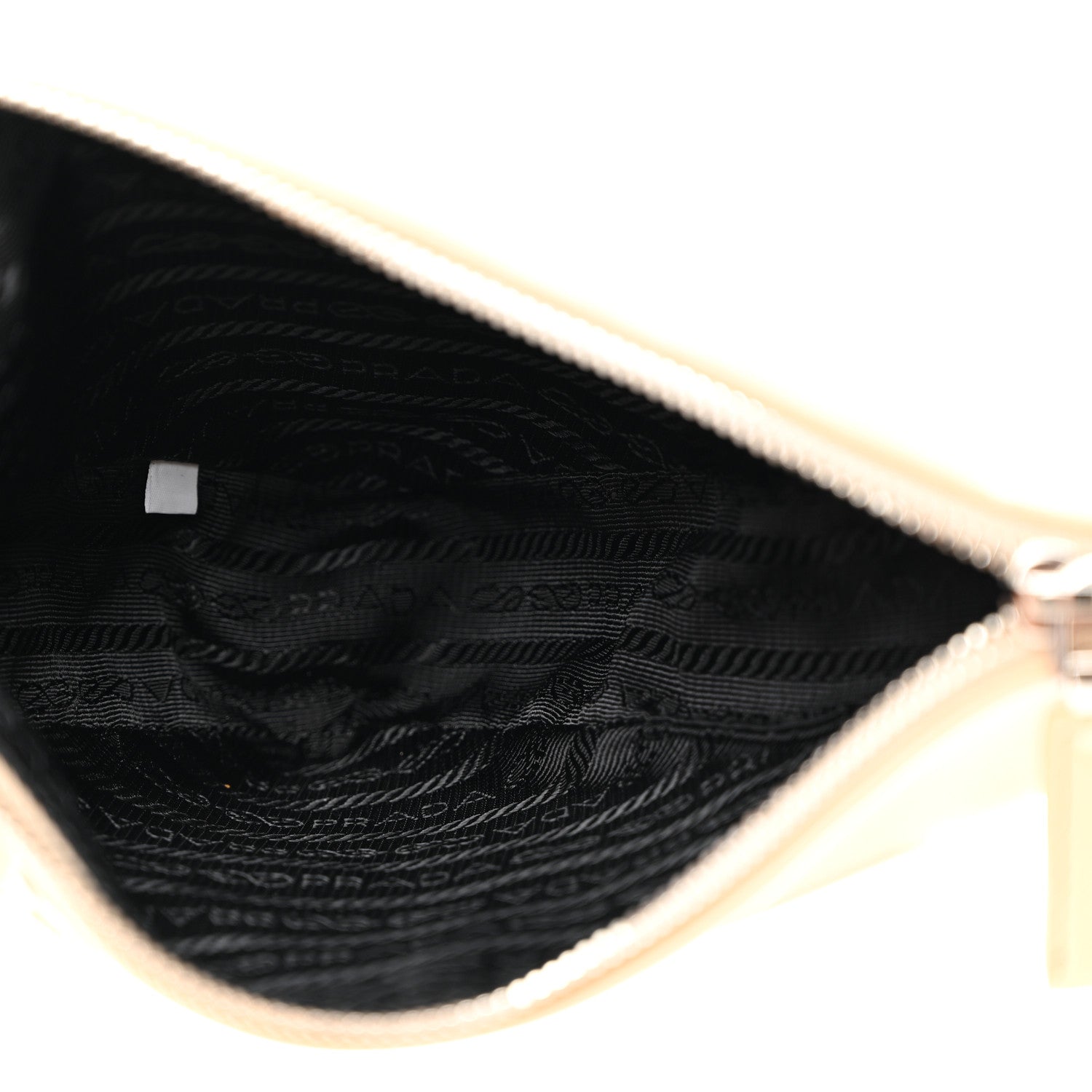 Prada Grace Lux Triangle Pouch Sabbia 2 of 11