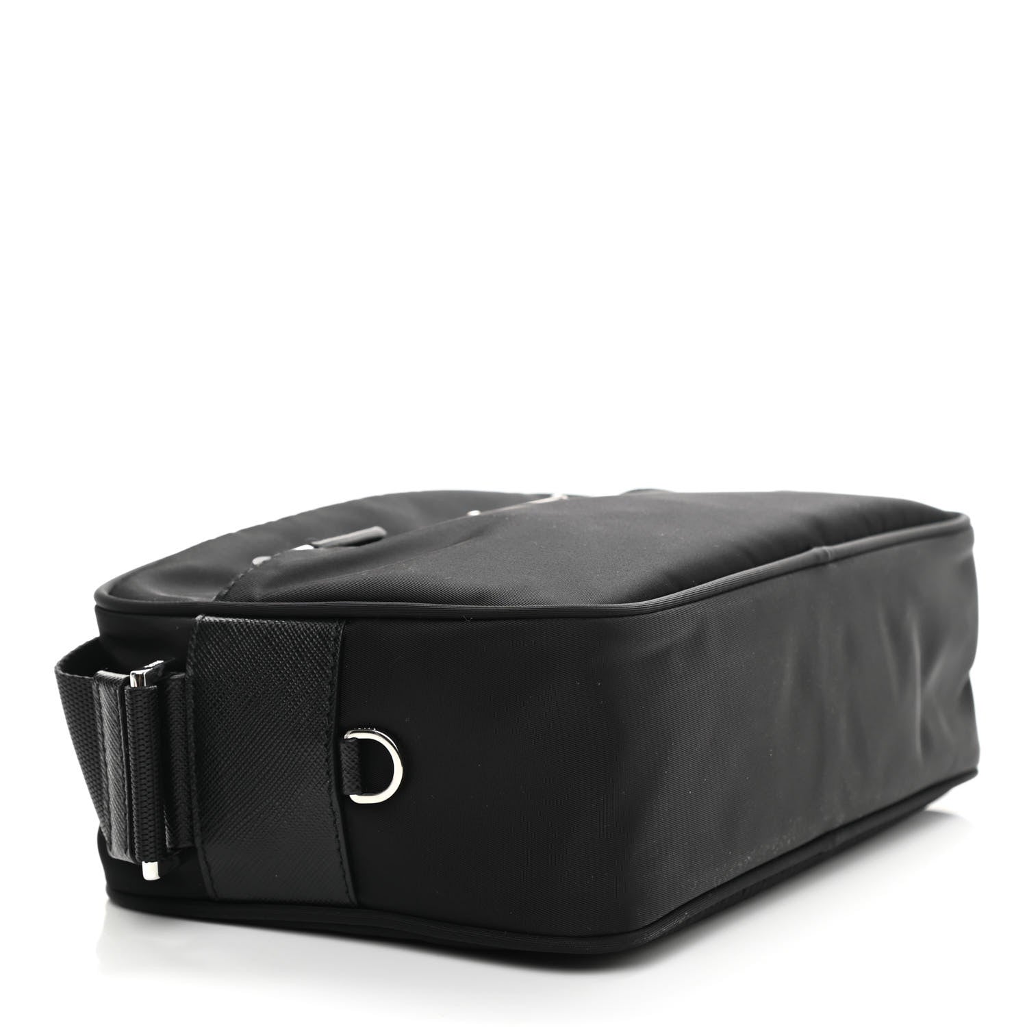 Prada Nylon Vela Messenger Bag Black 3 of 10