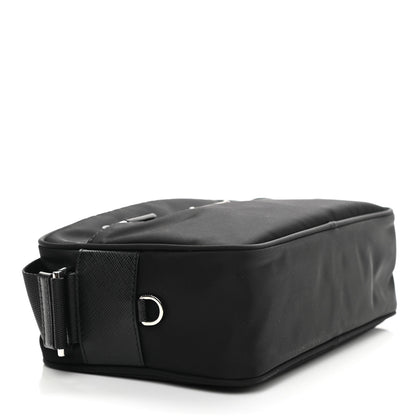 Prada Nylon Vela Messenger Bag Black 3 of 10