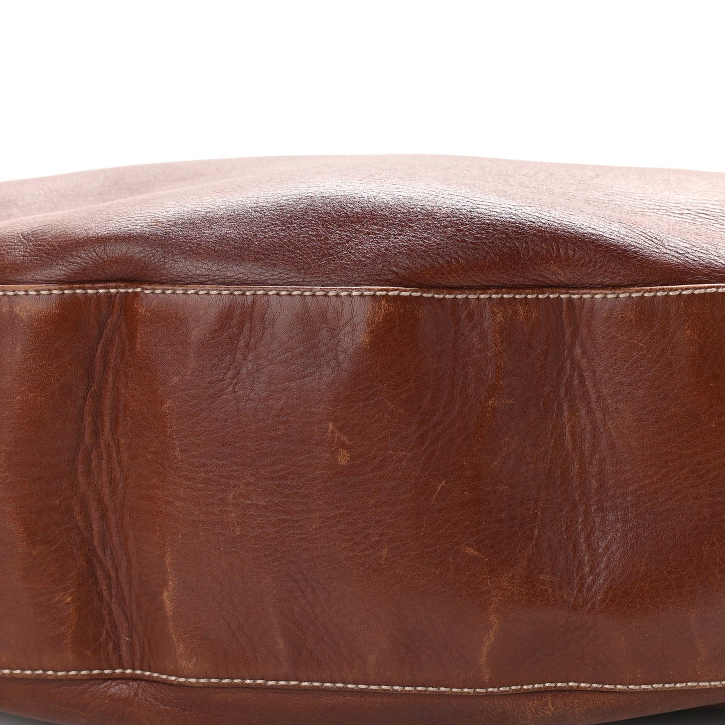 Calfskin Pelham Shoulder Bag Brown
