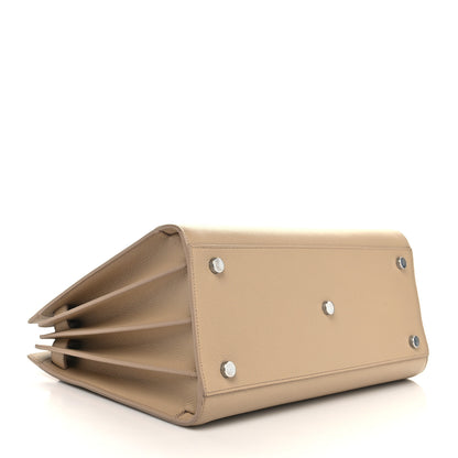 Saint Laurent Grained Calfskin Small Sac De Jour Nude Powder 4 of 12