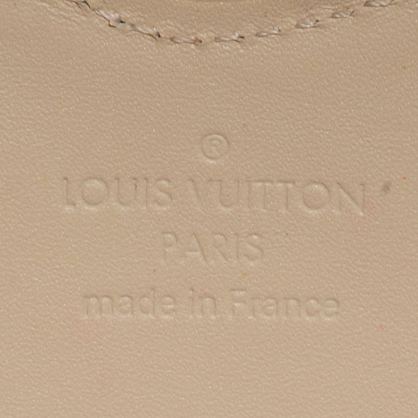Vernis Leopard Coeur Heart Coin Purse Blanc Corail