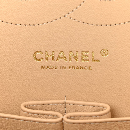 Chanel Caviar Quilted Jumbo Double Flap Beige 6 of 10