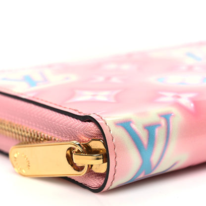 Louis Vuitton Vernis Valentine Zippy Wallet Light Pink Neon 8 of 10