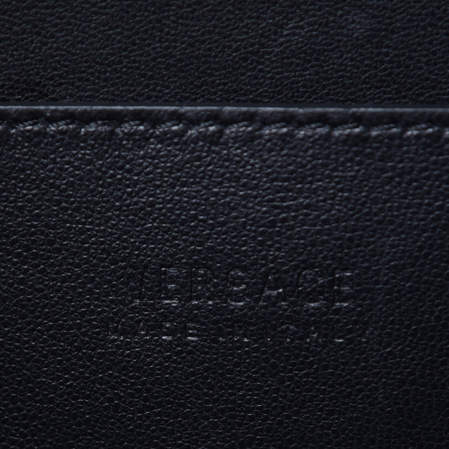 Versace Calfskin Flower Embroidered Medium DV One Satchel Black 7 of 9