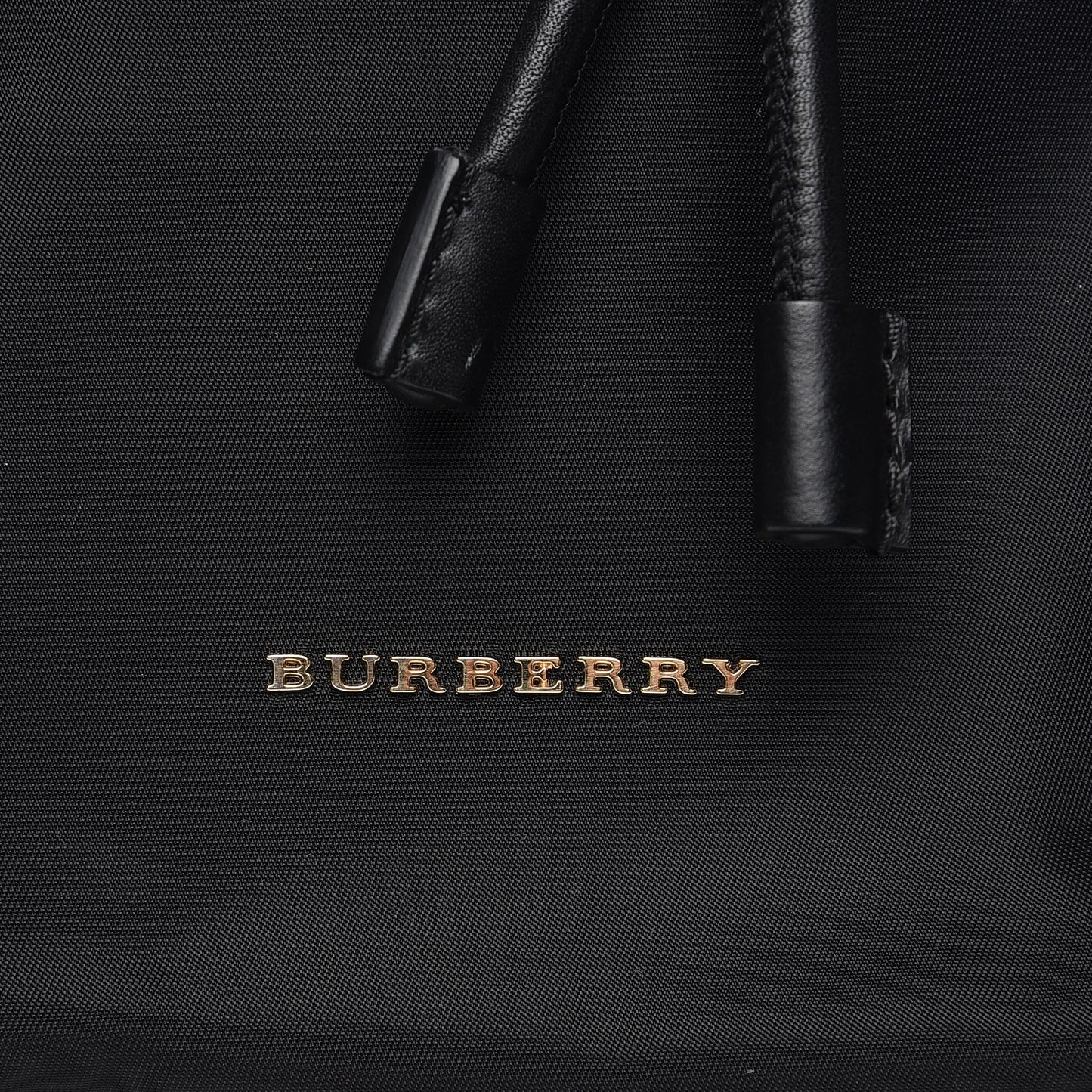 Nylon Medium Rucksack Backpack Black
