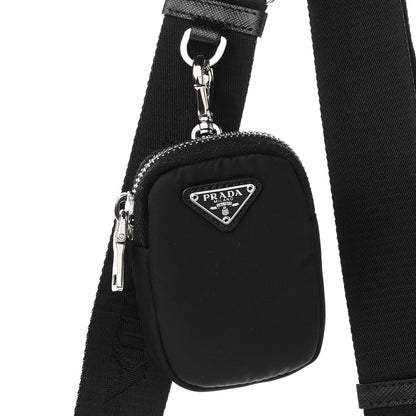 Prada Nylon Re-Edition 2005 Shoulder Bag Black 8 of 10