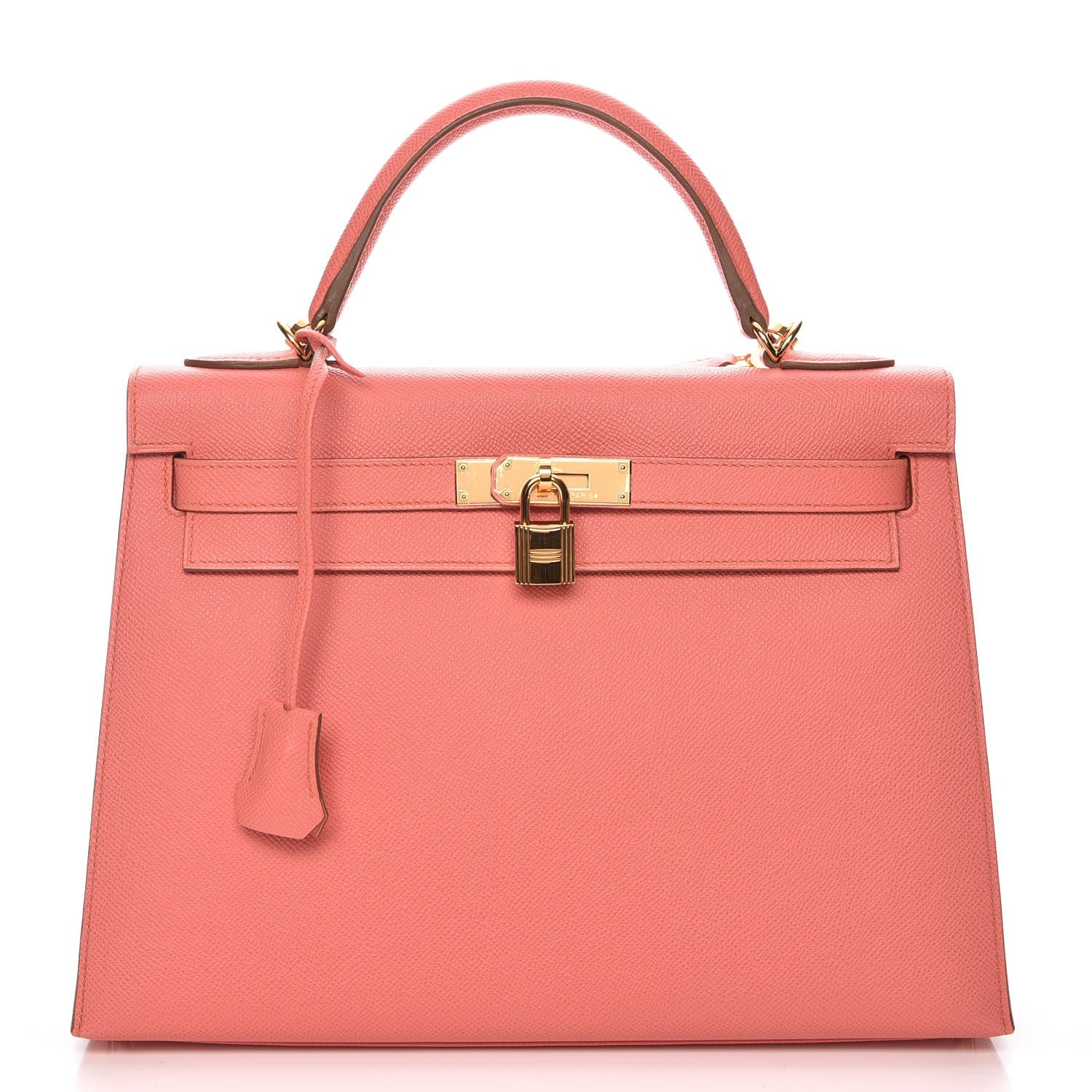 Hermes Epsom Kelly Sellier 32 Flamingo 1 of 32