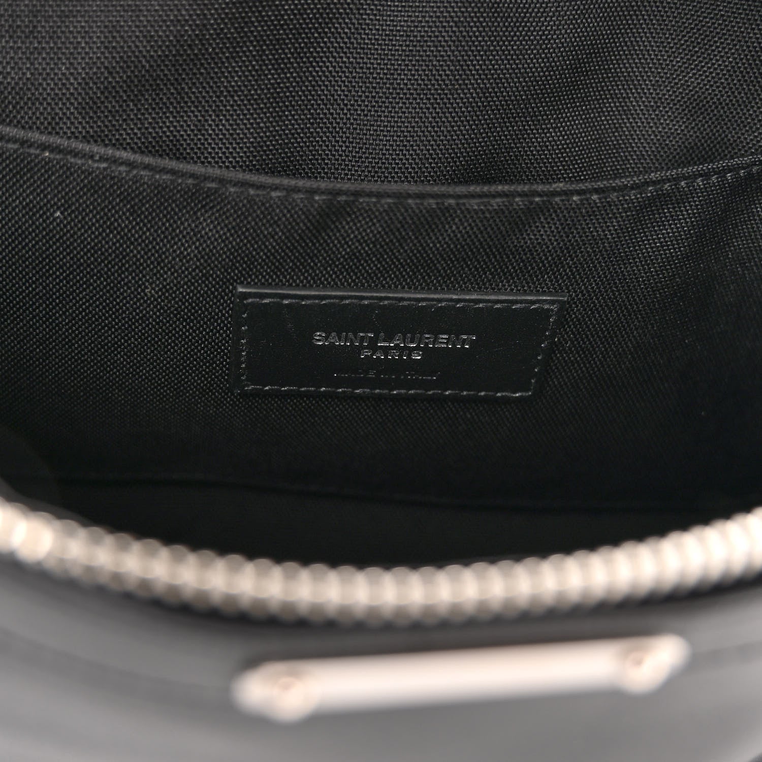 Saint Laurent Calfskin City Belt Bag Black 6 of 10