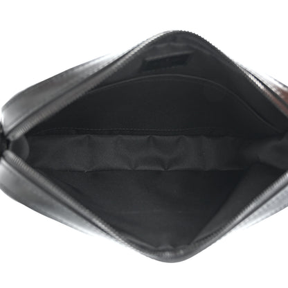Louis Vuitton Calfskin Monogram Shadow Duo Messenger Black 5 of 10